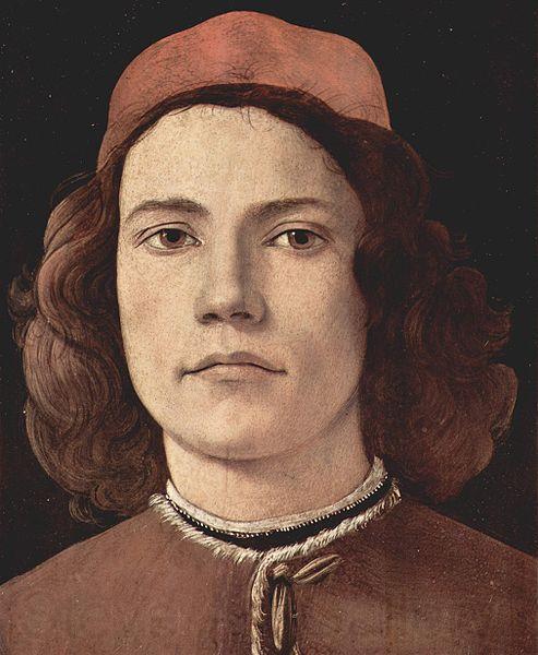 Sandro Botticelli Portrat eines jungen Mannes Germany oil painting art